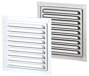 Grila de ventilare MVM 125x125mm metal
