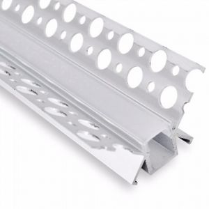 Profil colt intern pentru Led (Fara dispersor) Aluminiu L:2m Argintiu