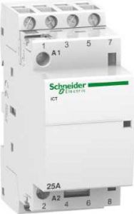 Contactor modular pe sina 4P 25A ICT 220/240 v c.a. 50 hz A9C20834 - Schneider Electric