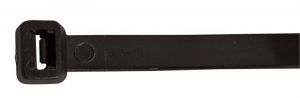 Faşete normale, negre 200×3.6mm, D=2-50mm, PA6.6