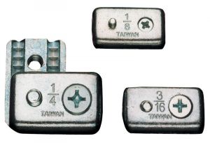 Clemă de strângere cablu, acelmax, oţel d=5mm (3/16coll), M5