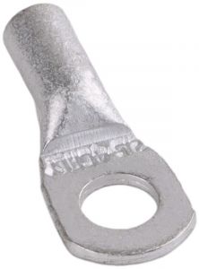 Papuc inelar neizolat,din ţeavă de cupru electrolitic stanat 1,5mm2, M3, (d1=1,9mm, d2=3,7mm)
