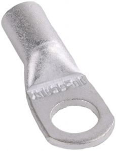 Papuc inelar neizolat,din ţeavă de cupru electrolitic stanat 6mm2, M6, (d1=3,8mm, d2=6,4mm)