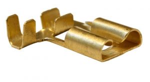 Mufă glisantă neiz.,cupru electrolitic stanat, pin de fixare 7,7×0,8mm, 1-2,5mm2, 90°