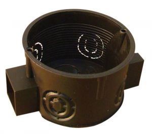 Doză de aparataj, simplă ,înseriabilă, ST, neagră 64×15×40mm
