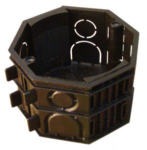 Doză octogonală de aparataj, înseriabilă,ST 72×72×46mm