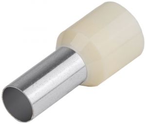 Tub de capăt izolat (PA6.6),Cu electrolitic stanat, crem 35mm2, L=30mm