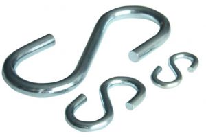 Cârlig din otel, zincat 3×30mm, 320N