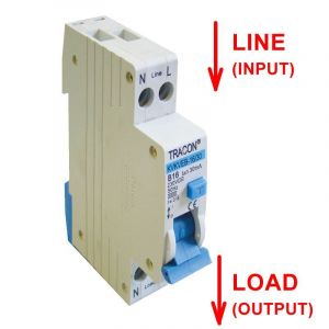 Disjunctor prot.diferenţială,electronic, 2P,1 mod., curba B B10, 30mA, 6kA, AC, E3