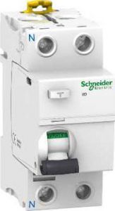 Acti9 iID Protectie diferentiala RCCB 2P AC 25A 30mA 10kA AC A9R41225