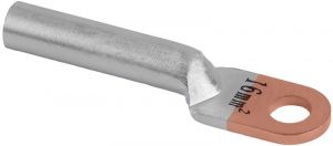 Papuc inelar neizolat cupru-aluminiu 25mm2, M8, (d1=7,5mm, d2=8,5mm)
