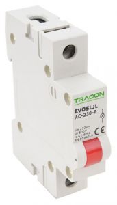 Lampă de semnalizare modulară cu LED, roşu 230V AC