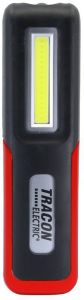 Lanternă LED cu acumulator 3/3W, 6000K, 3.7V 2000mAh, 100/180lm, IP44, 3,5h
