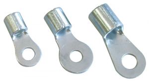 Papuc inelar neizolat,cupru electrolitic stanat 150mm2, M24, (d1=19,5mm, d2=25mm)