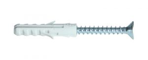 Diblu normal + şurub, gri M6×30mm, PA6.6