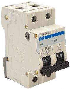 Siguranţă automată, 2 poli, curba caracteristică C 16A, 6kA