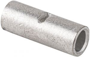 Mufă neizolată, cupru electrolitic stanat 6mm2, (d1=3,8mm, L=15mm)
