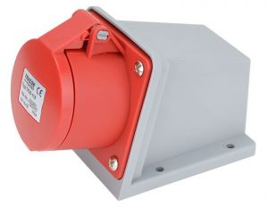 Priză industrială aparentă 16A, 400V, 3P+N+E, 6h, IP44