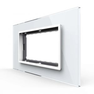 Rama din sticla Livolo standard Italian 4 module - Serie noua