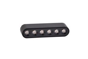 SLIM TRACK LIGHT Negru Corp iluminat Led sina magnetica Led 6W 535lm 4000K
