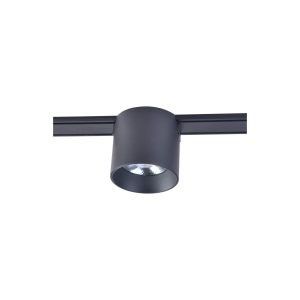 ROUND TRACK LIGHT Negru Corp iluminat Led sina magnetica Led 6W 500lm 4000K