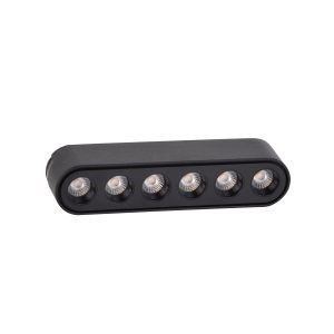 SLIM TRACK LIGHT Negru Corp iluminat Led sina magnetica Led CCT 6W 600lm 2700-6500K
