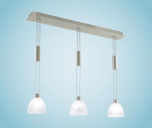 Lustra ORISTANO 3x50 W Nichel mat 91608 Eglo