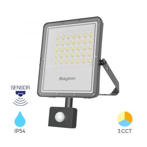 Proiector Led 3000-4000-6500K 30W 3300lm Alb reglabil