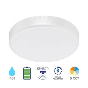 Led Plafoniera D:280mm 20W 2000lm 2700-3000-4000-5000-6500K Alb reglabil