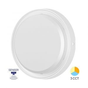 Led Plafoniera D:222mm 18W 2020lm 3000-4000-6500K Alb reglabil