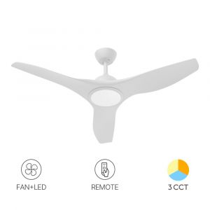 Lustra Ventilator D:132mm 2280lm 3000-4000-6500K