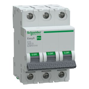 Easy9 PRO Siguranta automata 3P C 10A 6kA EZ9F57310