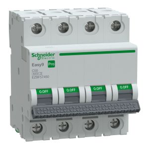 Easy9 PRO Siguranta automata 4P C 50A 6kA EZ9F57450