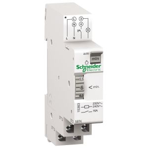 Automat de scara ACTI 9 Min Reglabil de la 1 la 7 minute 15363 - Schneider Electric
