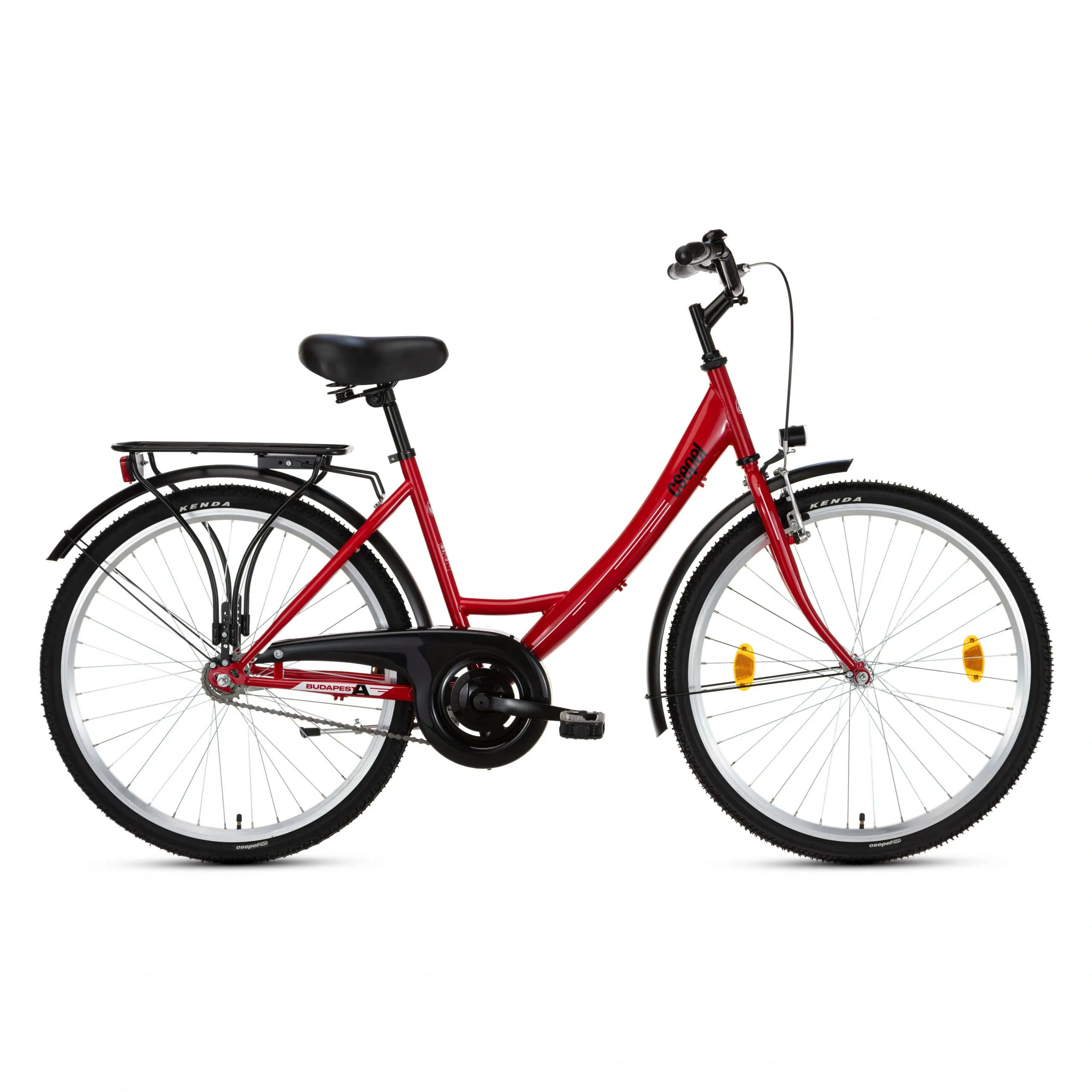 Bicicleta dama rosie 1 viteza Csepel Budapest