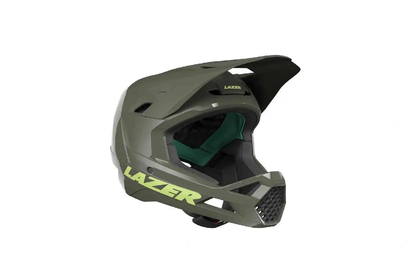 Casca full face moss green Lazer Chase Kineticore L 58-60
