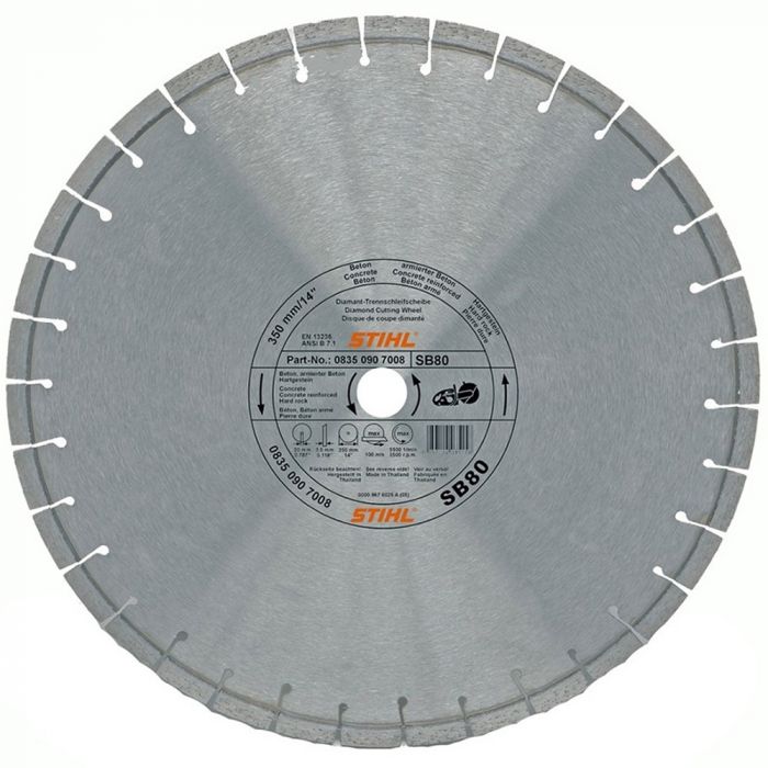 Disc diamantat STIHL D-SB80 D350