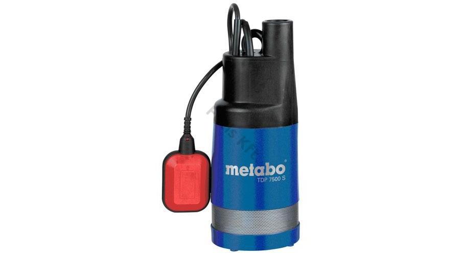 Pompa submersibila apa curata Metabo TDP 7501 S, 1000 W, 3.4 bar, inaltime de refulare 34 m