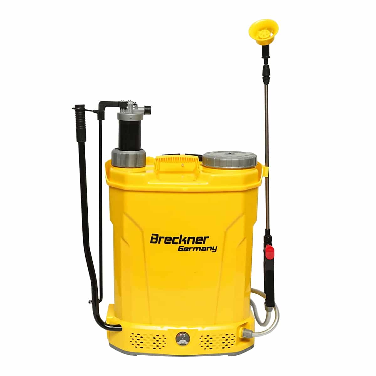 Pompa de stropit vermorel electric si manual rezervor 18L baterie 12V 8Ah