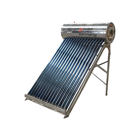 Panou Solar Nepresurizat Inox cu 15 Tuburi pentru Apa Calda, Boiler 150L