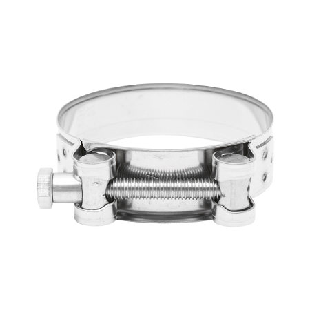 Colier forta din inox cu surub 304SS pentru furtune 74-79 mm