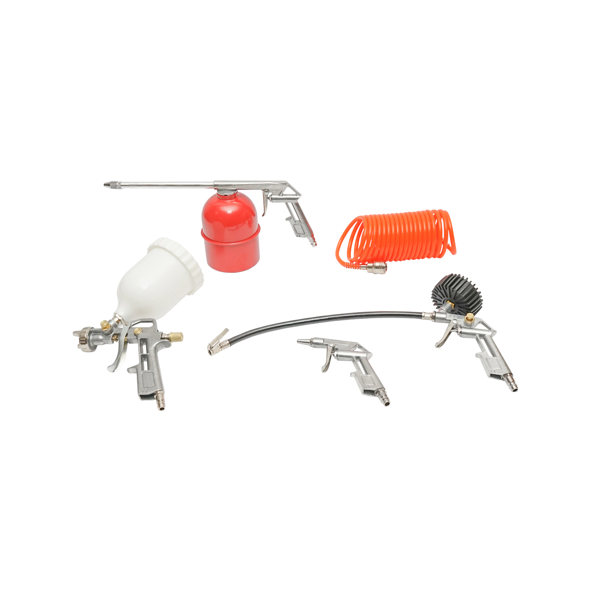 Set 5 piese pentru compresor aer comprimat vopsit, suflat, umflat Hoteche