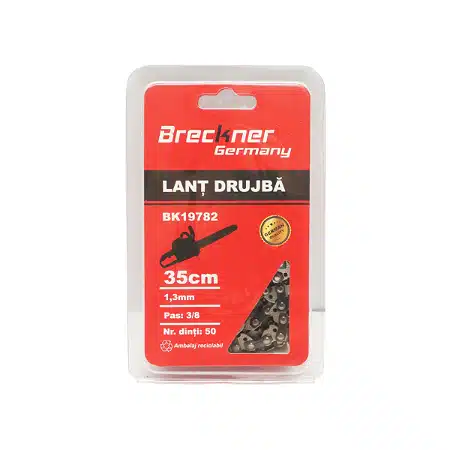 Lant drujba pas 3/8, 25 de dinti, 1.3mm, lama de 35cm