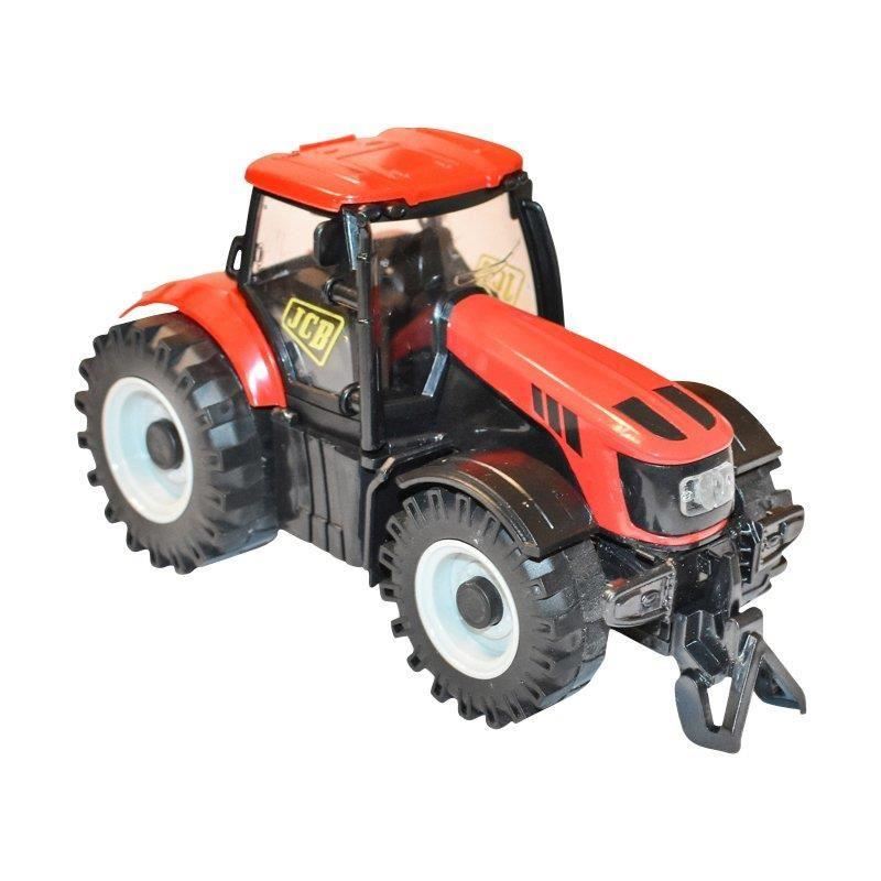 Tractor JCB Rosu de jucarie CR24R DISCR24R