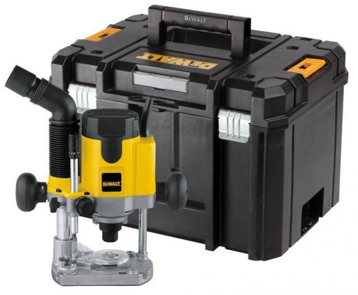 Masina de frezat verticala DeWalt DW621KT-QS