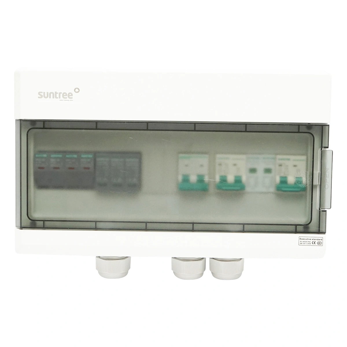 Tablou sigurante 18 module echipat DC/AC pentru protectia sistemelor fotovoltaice 5KW