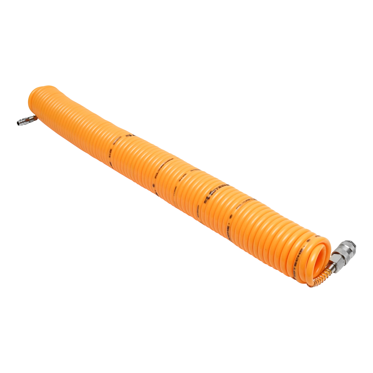 Furtun compresor 10 metri spiralat cu cuple rapide universale Hoteche