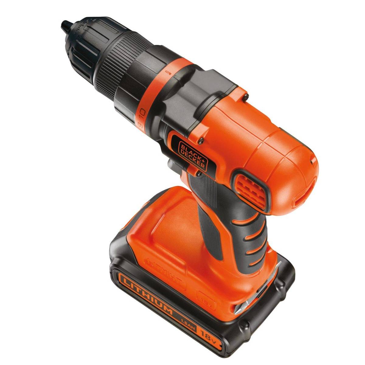 Masina de gaurit si insurubat Black&Decker EGBL18K, Li-Ion, 18V, 1.5 Ah, 28 Nm