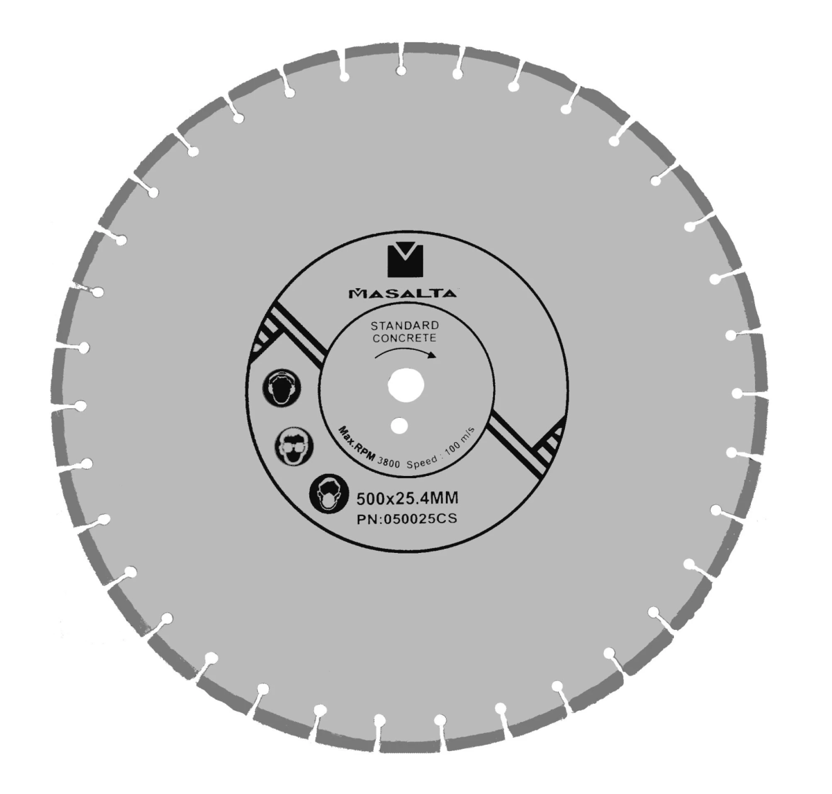 Disc diamantat beton 350mm STD Masalta