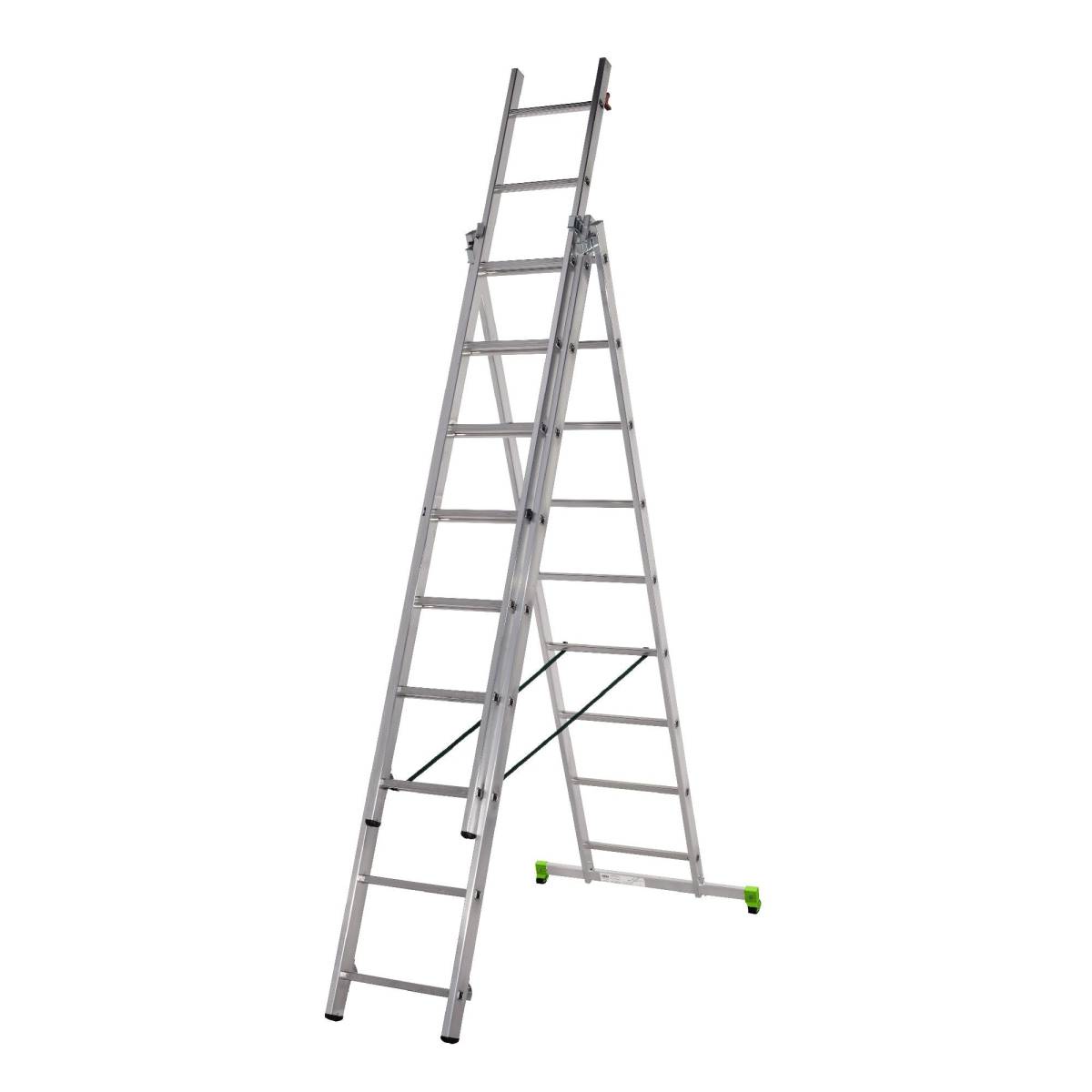 Scara aluminiu 3 tronsoane 9 trepte